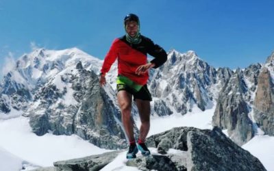 Manuel Merillas prend le record du Mont Blanc depuis Courmayeur